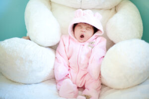 Cute Baby Yawning608965398